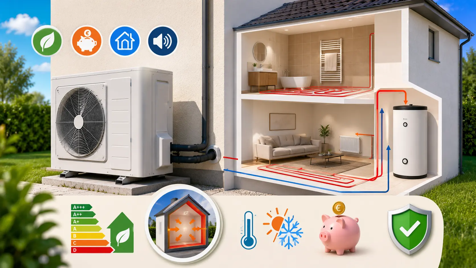 Pompe à chaleur monobloc : avantages, prix et pour quel logement ?